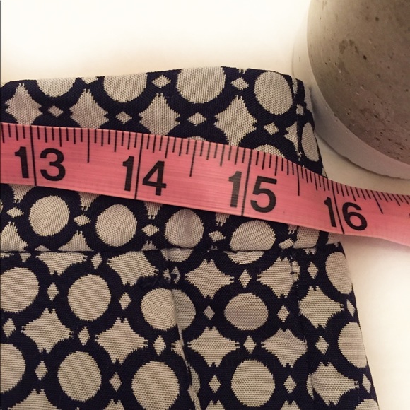 Banana Republic Navy HMPTN CRCLE JC NOVELTY Size 6 - Picture 3 of 5